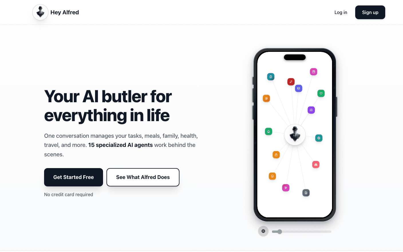 Alfred — Your AI butler for everything in life